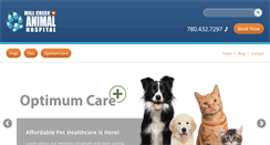 Desktop Screenshot of millcreekvet.com